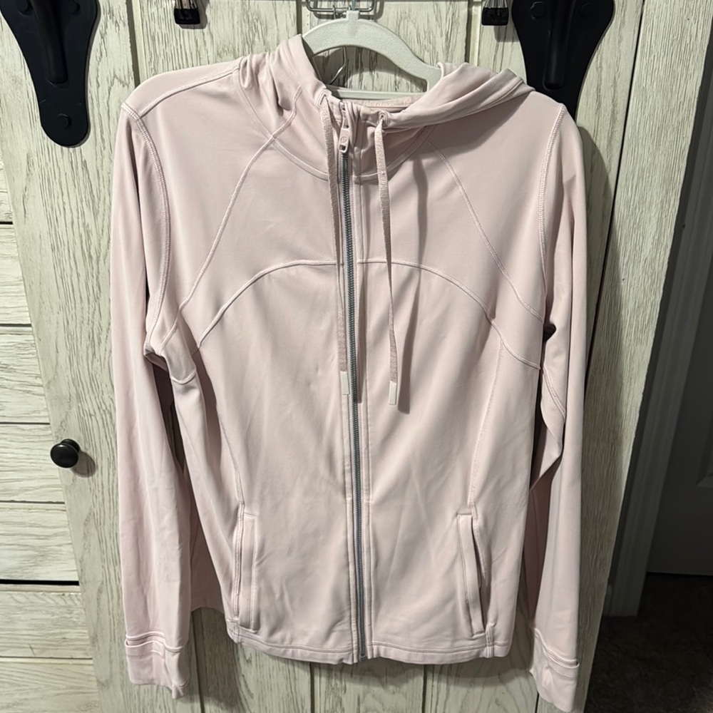 lululemon Light Pink Zip-Up